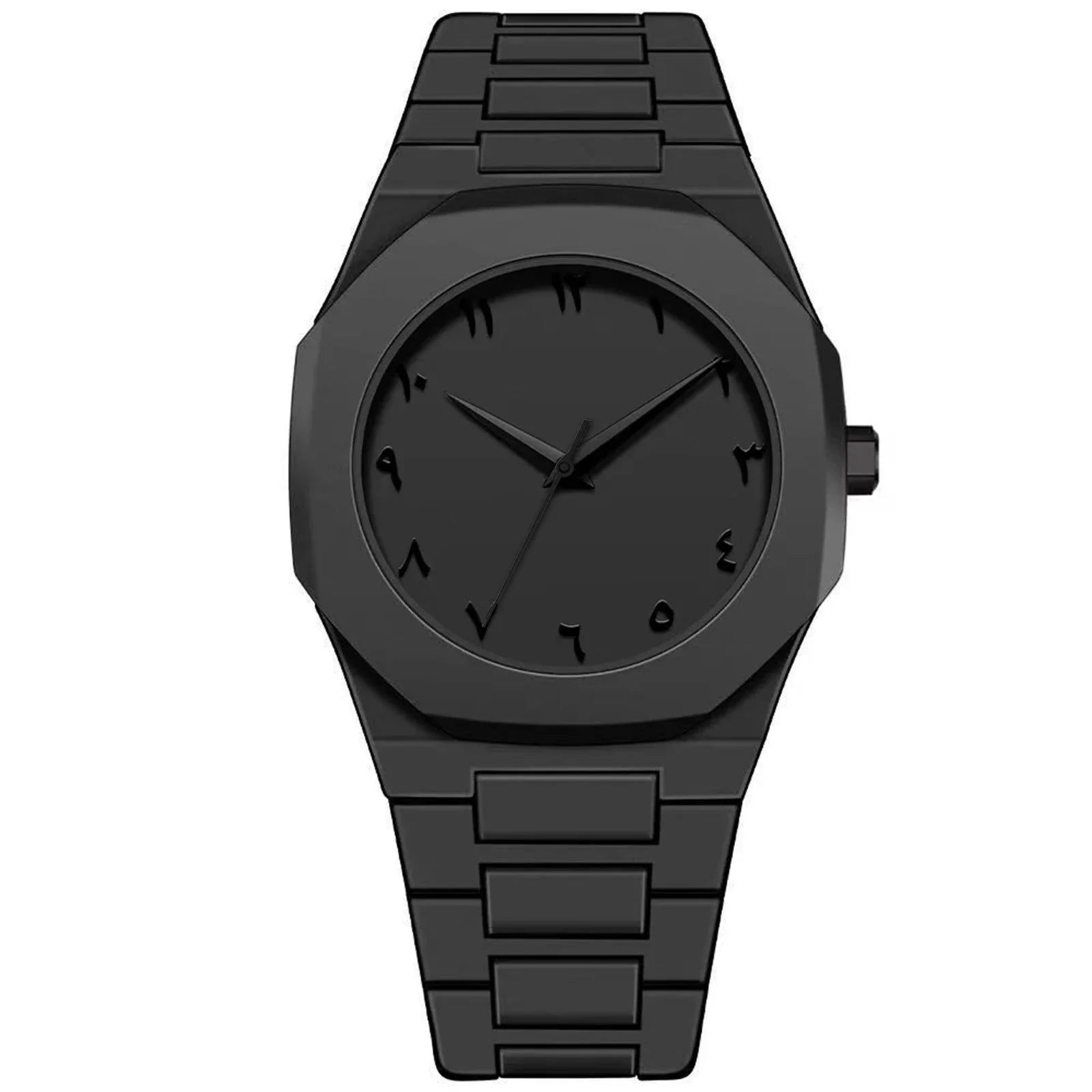 NIBOSI 2707 — Abstract Dial Black Watch