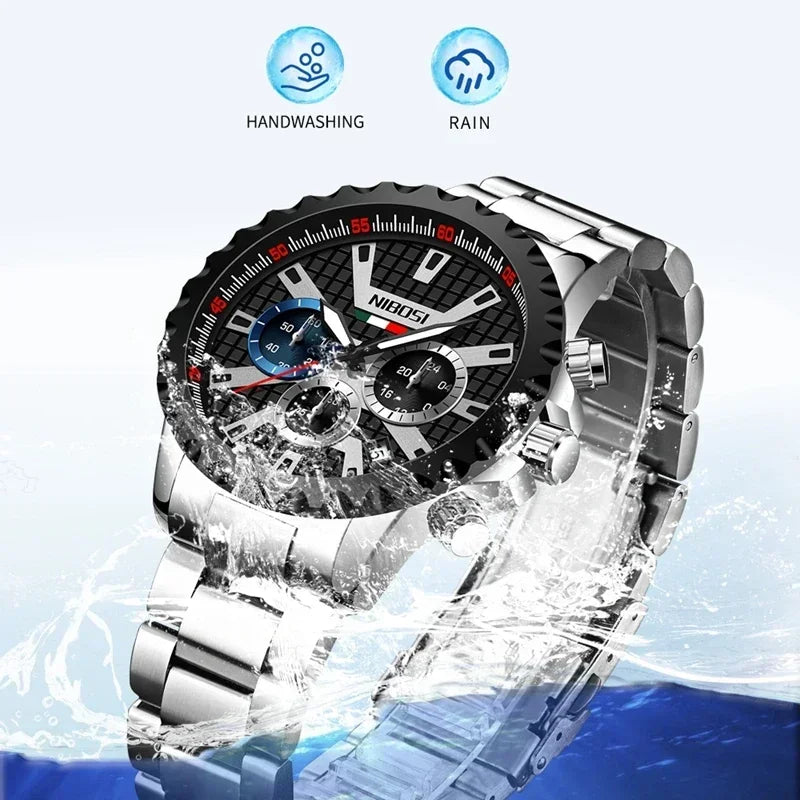 NIBOSI 2505 — Titan Edge Chronograph