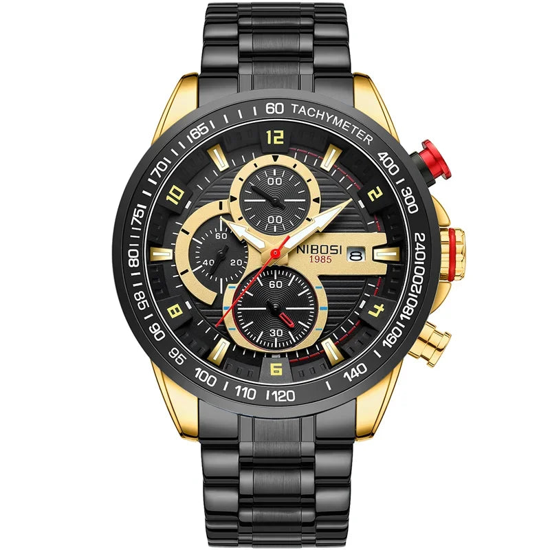 NIBOSI 2606 — Redline Racing Chronograph