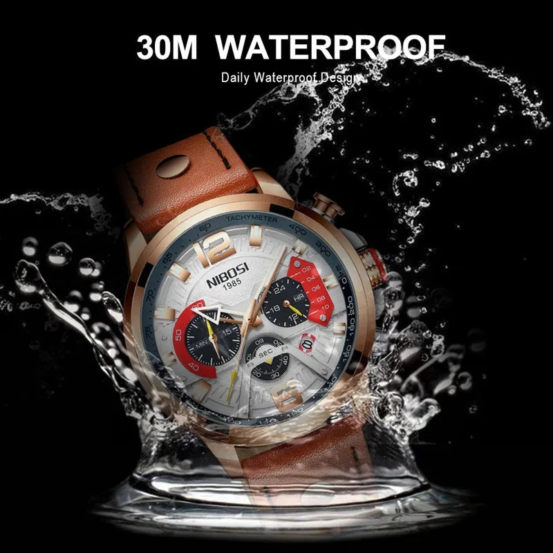NIBOSI 2373 Grand Touring Chronograph