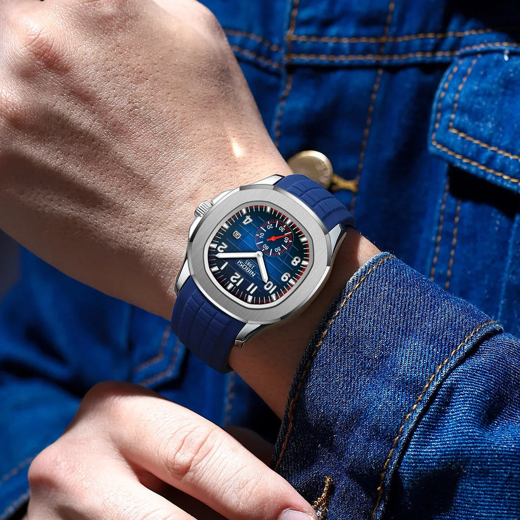 NIBOSI 2653 Sport Silicone Watch