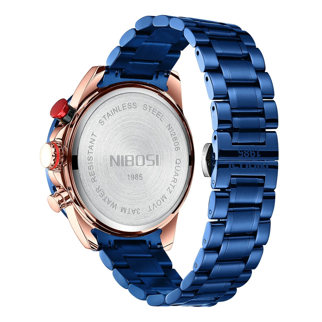 NIBOSI 2606 — Redline Racing Chronograph