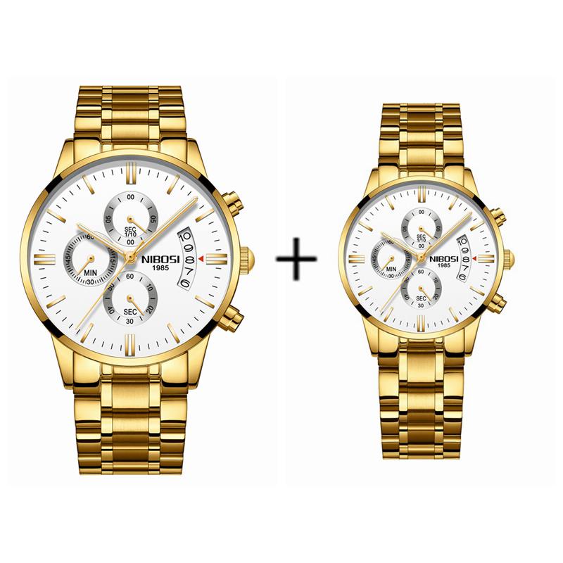 NIBOSI 2309L — Timeless Harmony Couple Watch
