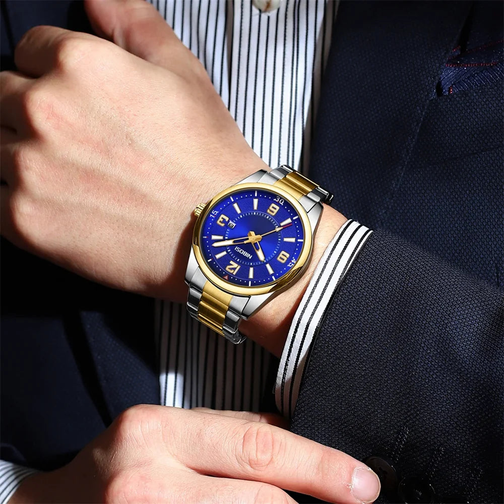 NIBOSI 2629 — Aviator Style Men's Watch