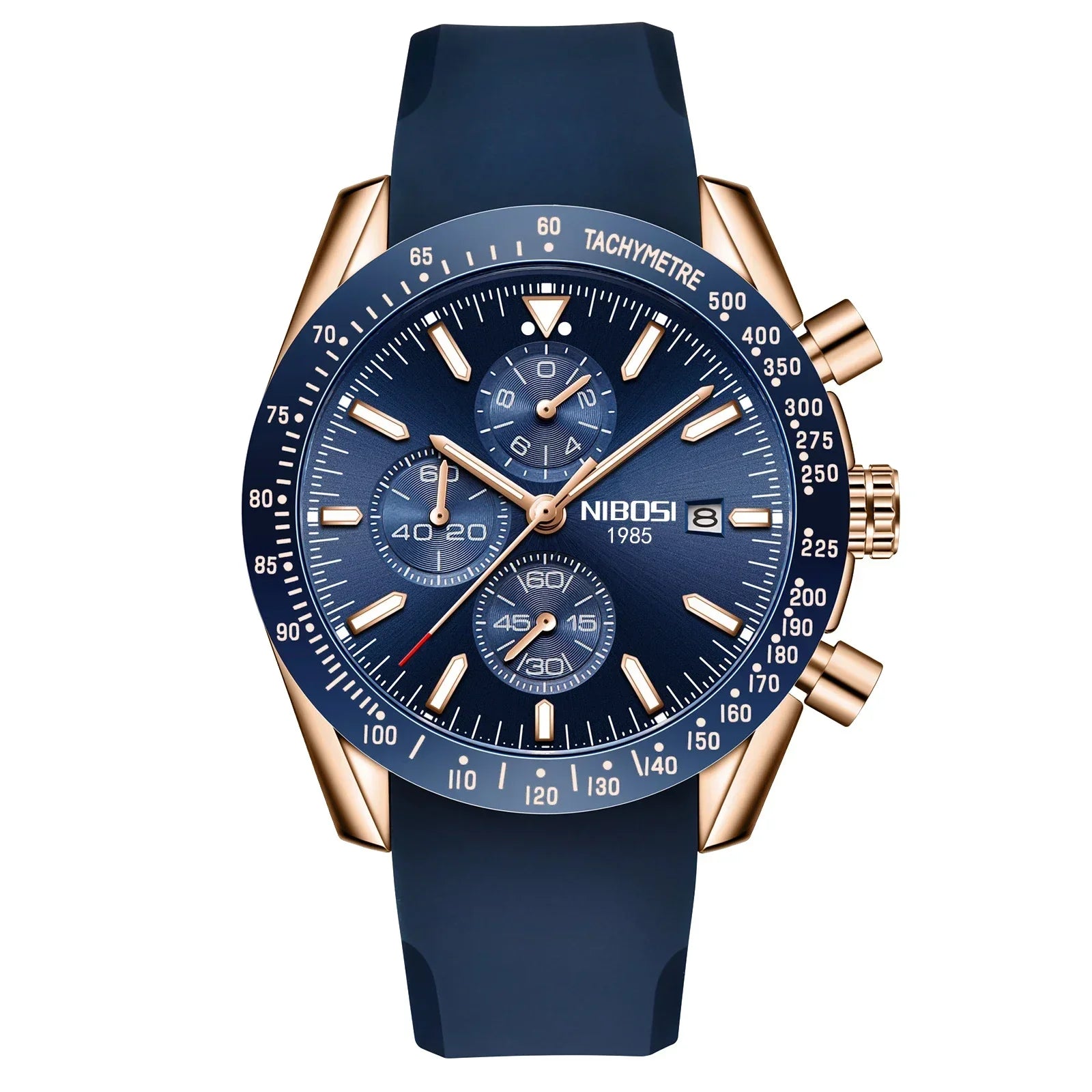 NIBOSI 2615 — Multifunctional Quartz Watch