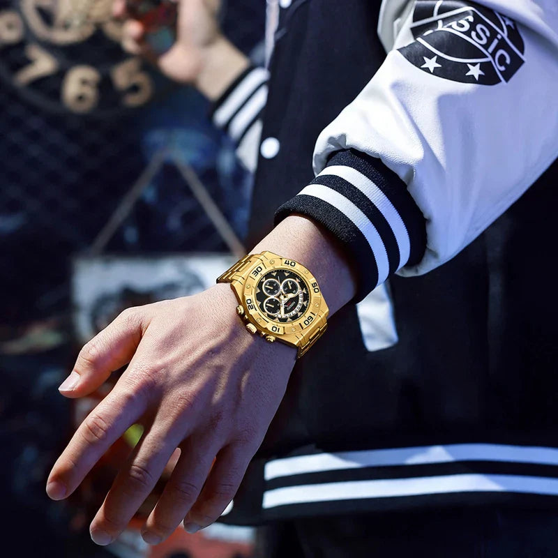 NIBOSI 2578 — Chronograph Sport Watch