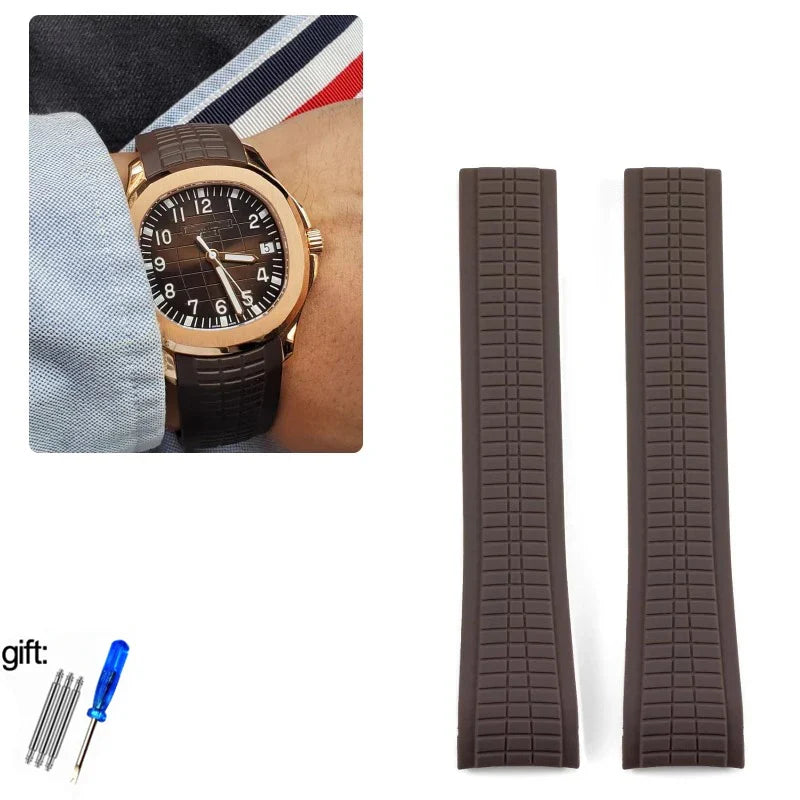 NIBOSI 2653 Sport Silicone Strap — 21mm