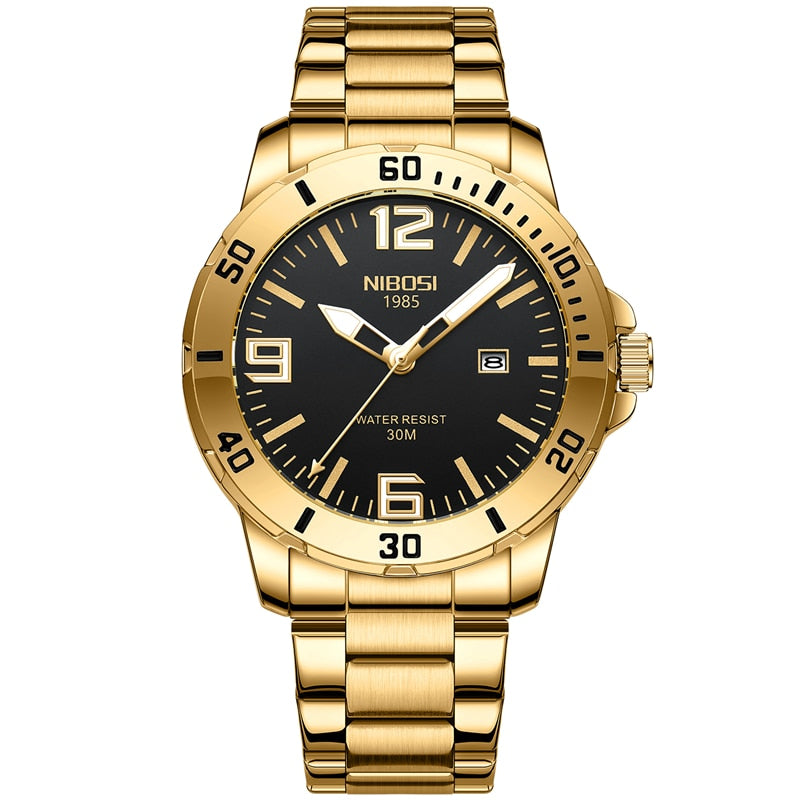 NIBOSI 2589 — Imperial Steel Watch