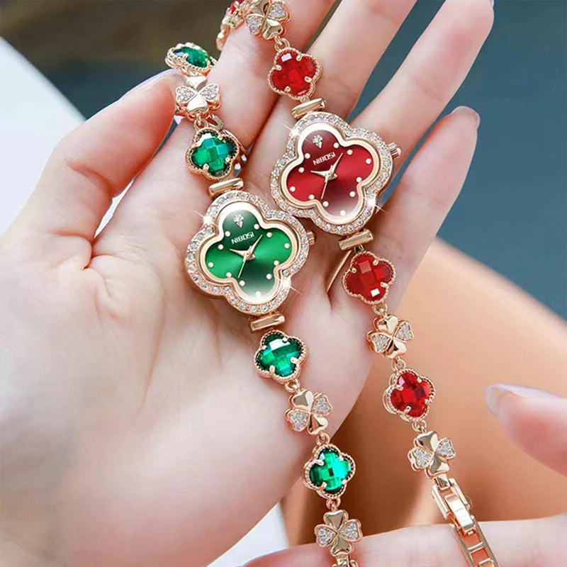 NIBOSI 2617 Emerald Blossom
