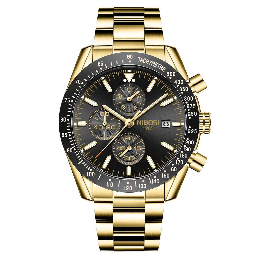 NIBOSI 2615 — Multifunctional Quartz Watch