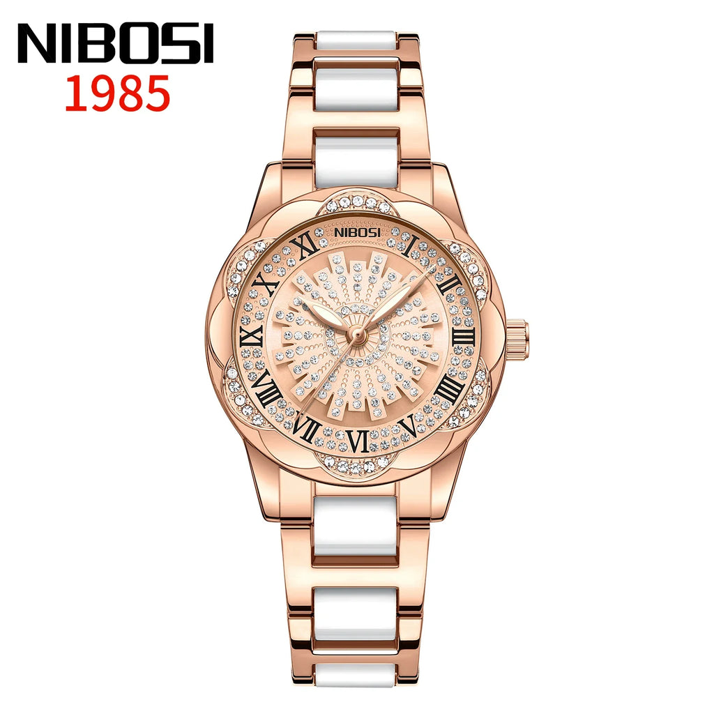 NIBOSI 2695 — Crystal Luxe Women's Watch