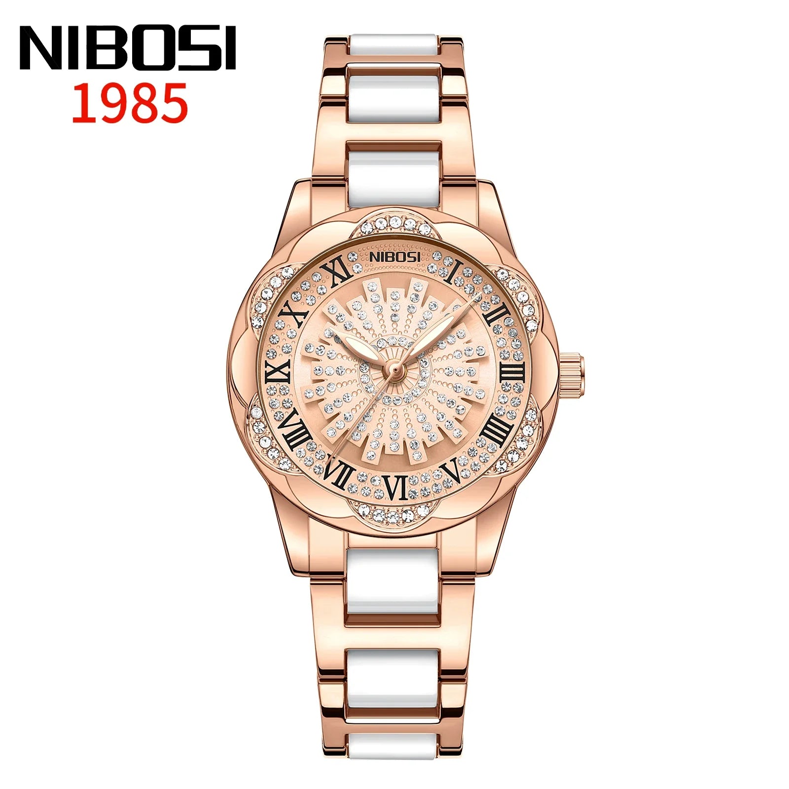 NIBOSI 2695 — Crystal Luxe Women's Watch
