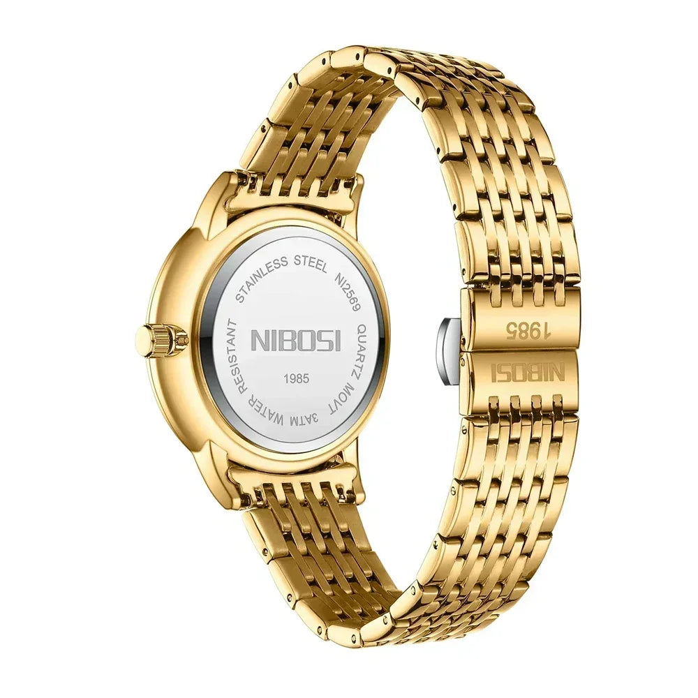NIBOSI 2569 — Classic Roman Day-Date Watch