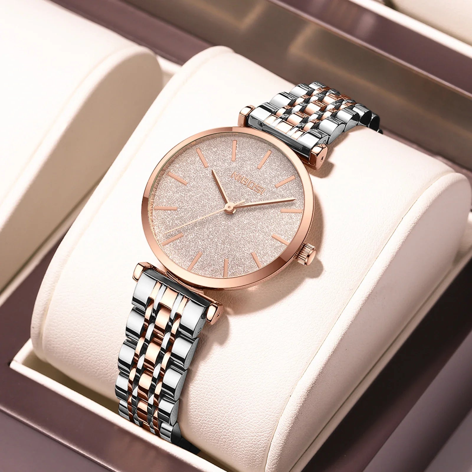 NIBOSI 2650 — Elegant Quartz Women's Watch