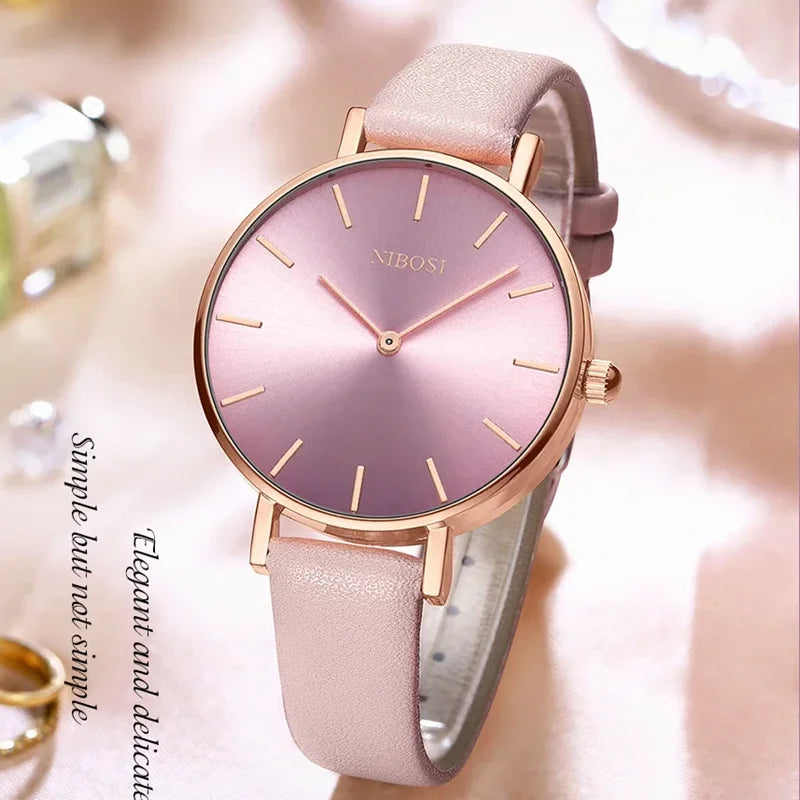 NIBOSI 2550 — Aurora Rose Women's Quartz Watch