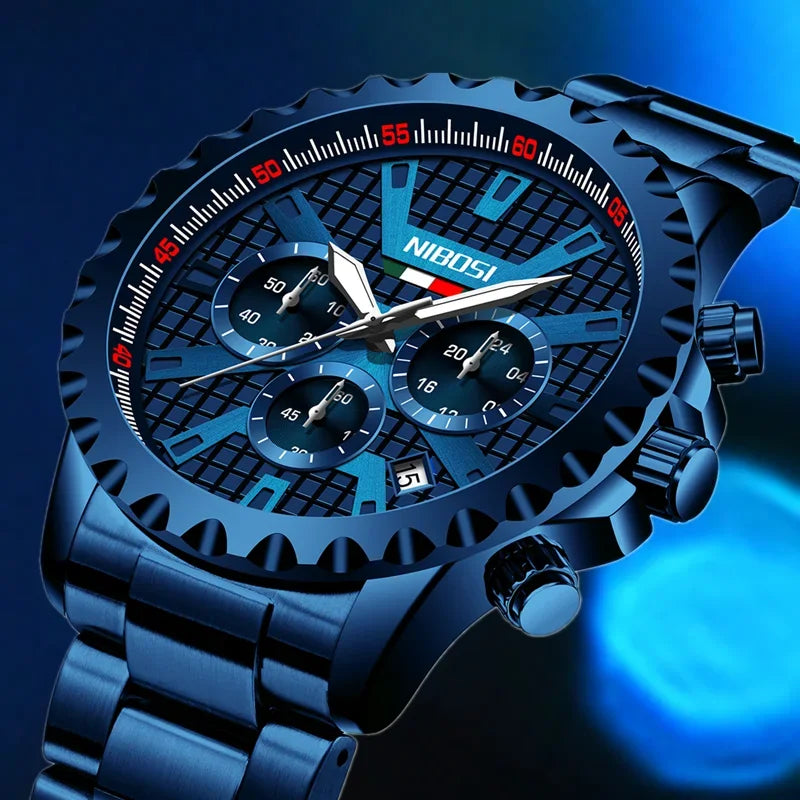 NIBOSI 2505 — Titan Edge Chronograph