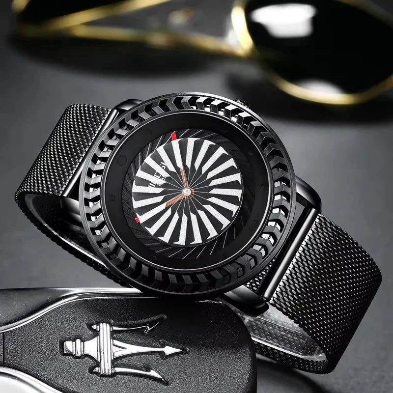 NIBOSI 2367 — Mesh Elegance Watch