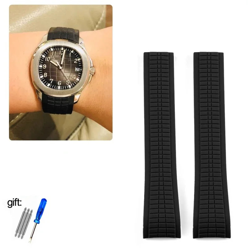 NIBOSI 2653 Sport Silicone Strap — 21mm
