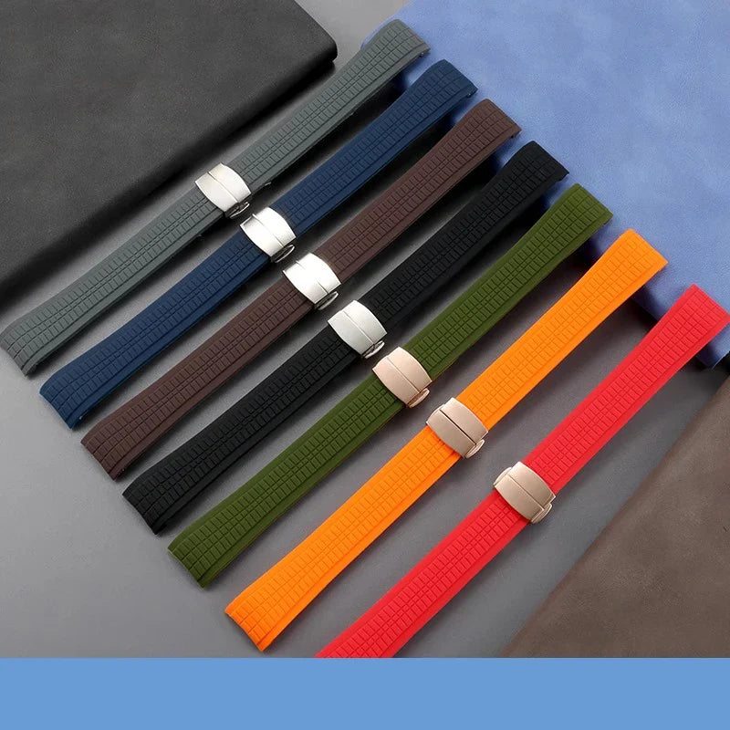 NIBOSI 2653 Sport Silicone Strap — 21mm