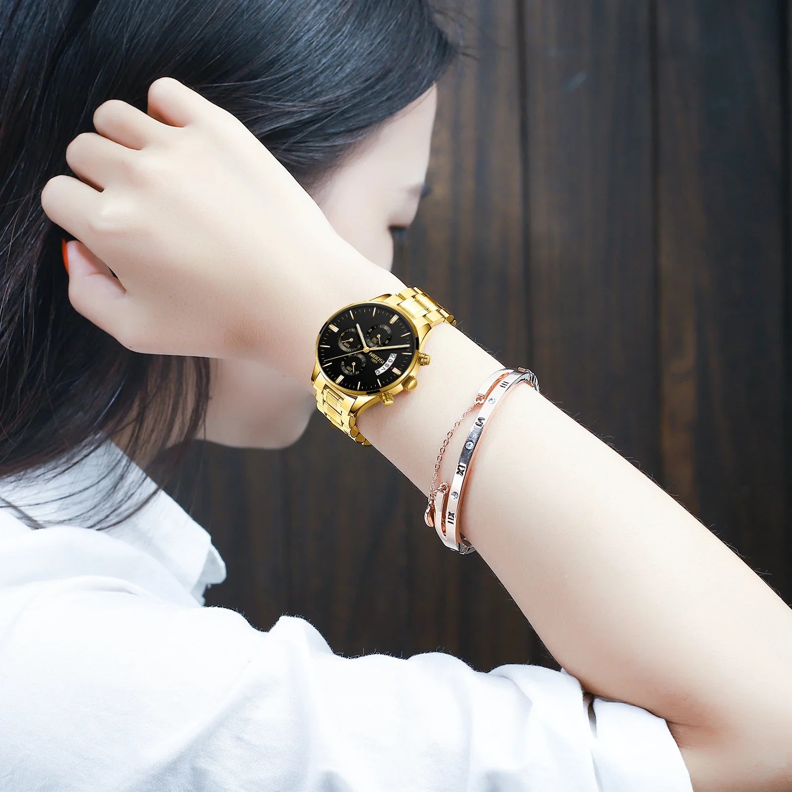 NIBOSI 2309L — Elegant Signature Watch