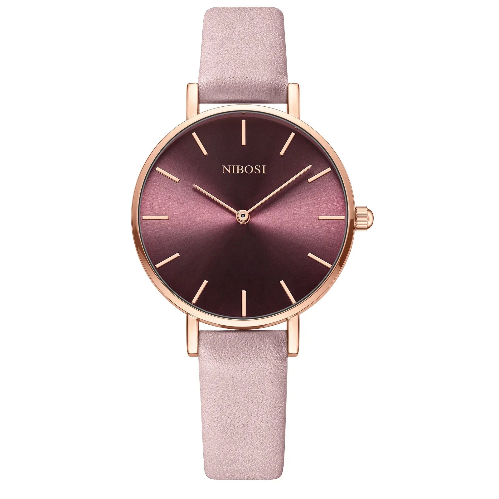 NIBOSI 2550 — Aurora Rose Women's Quartz Watch