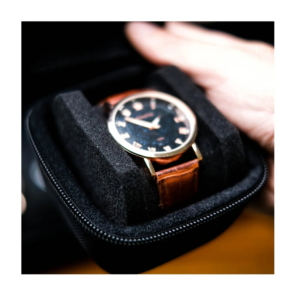 NIBOSI Hard Shell Watch Travel Case