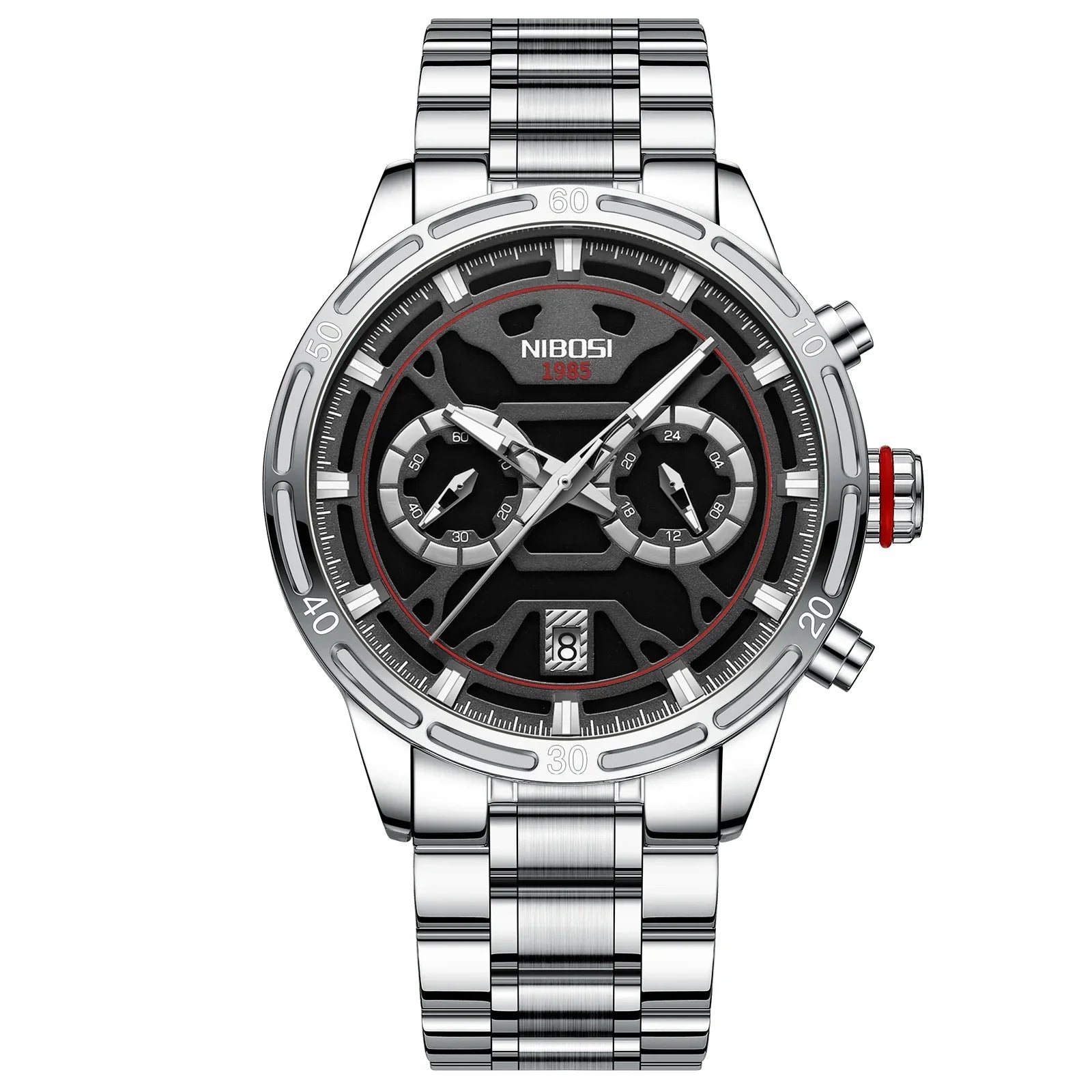 NIBOSI 2537 — Luminous Sport Quartz Watch