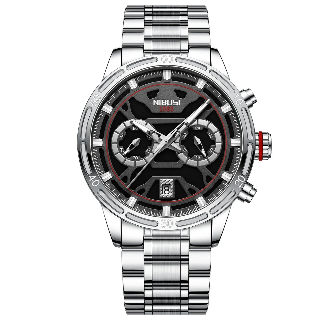 NIBOSI 2537 — Luminous Sport Quartz Watch