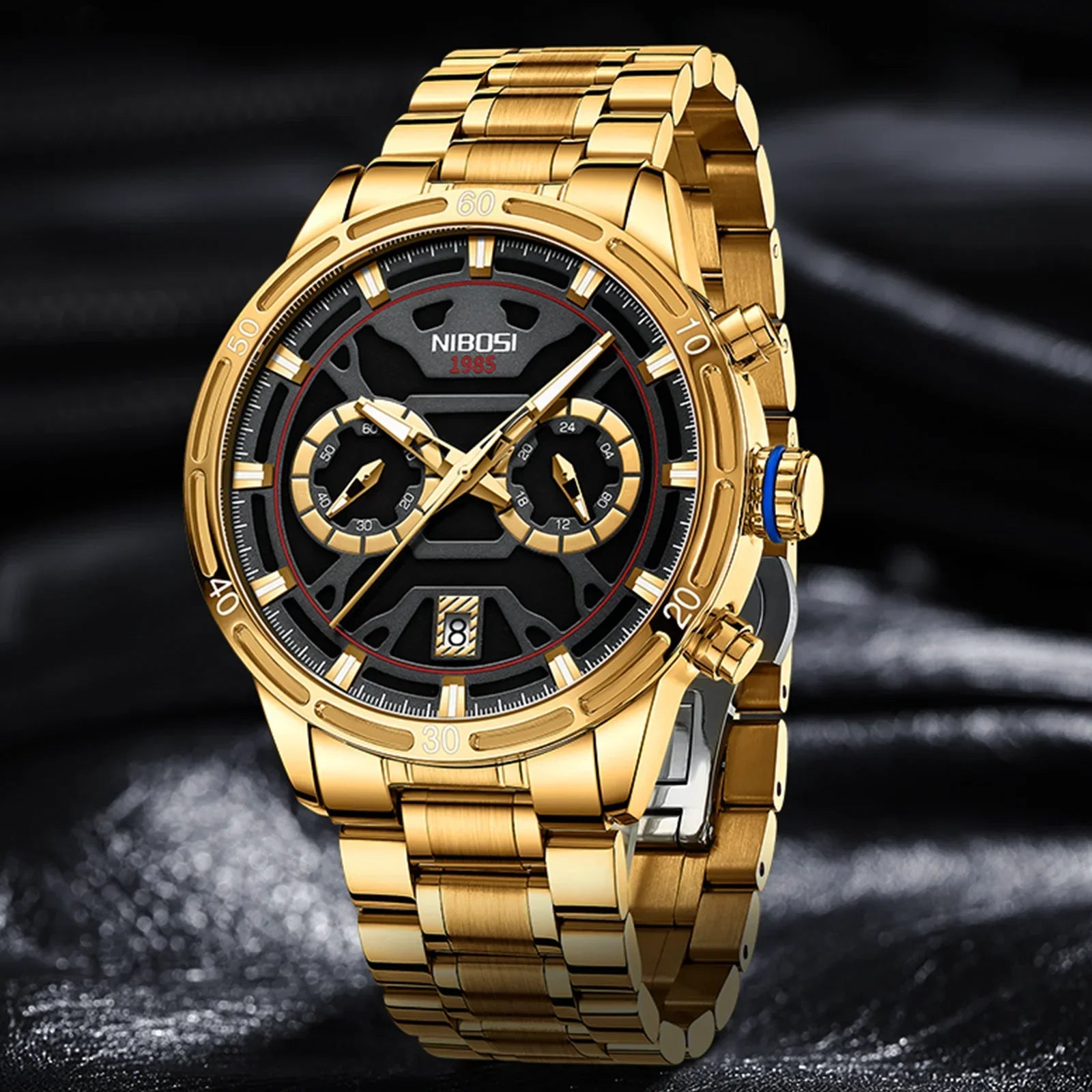 NIBOSI 2537 — Luminous Sport Quartz Watch