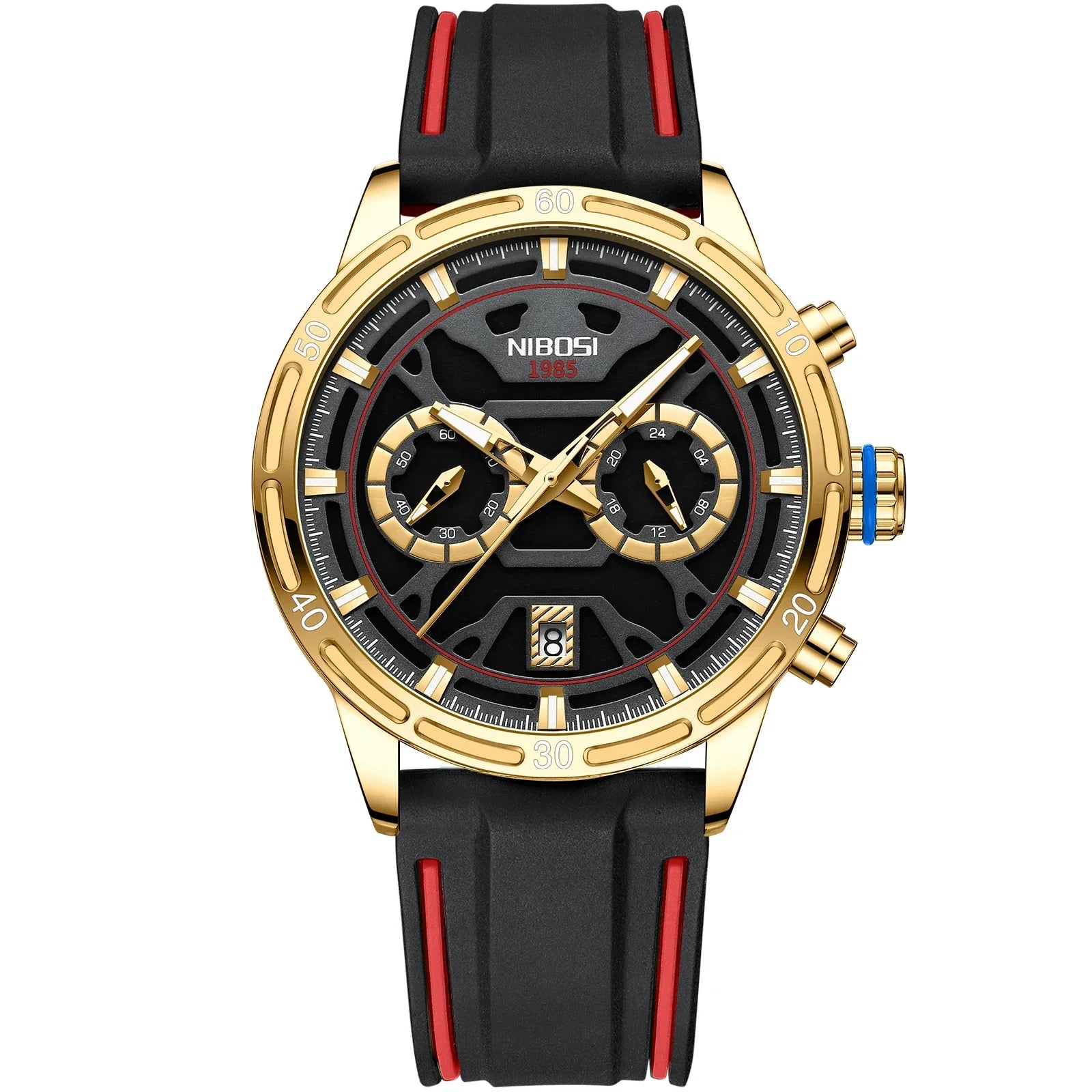 NIBOSI 2537 — Luminous Sport Quartz Watch