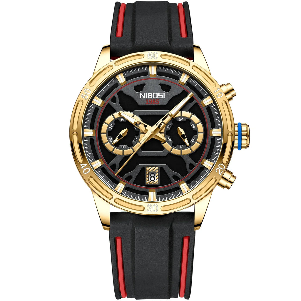NIBOSI 2537 — Luminous Sport Quartz Watch