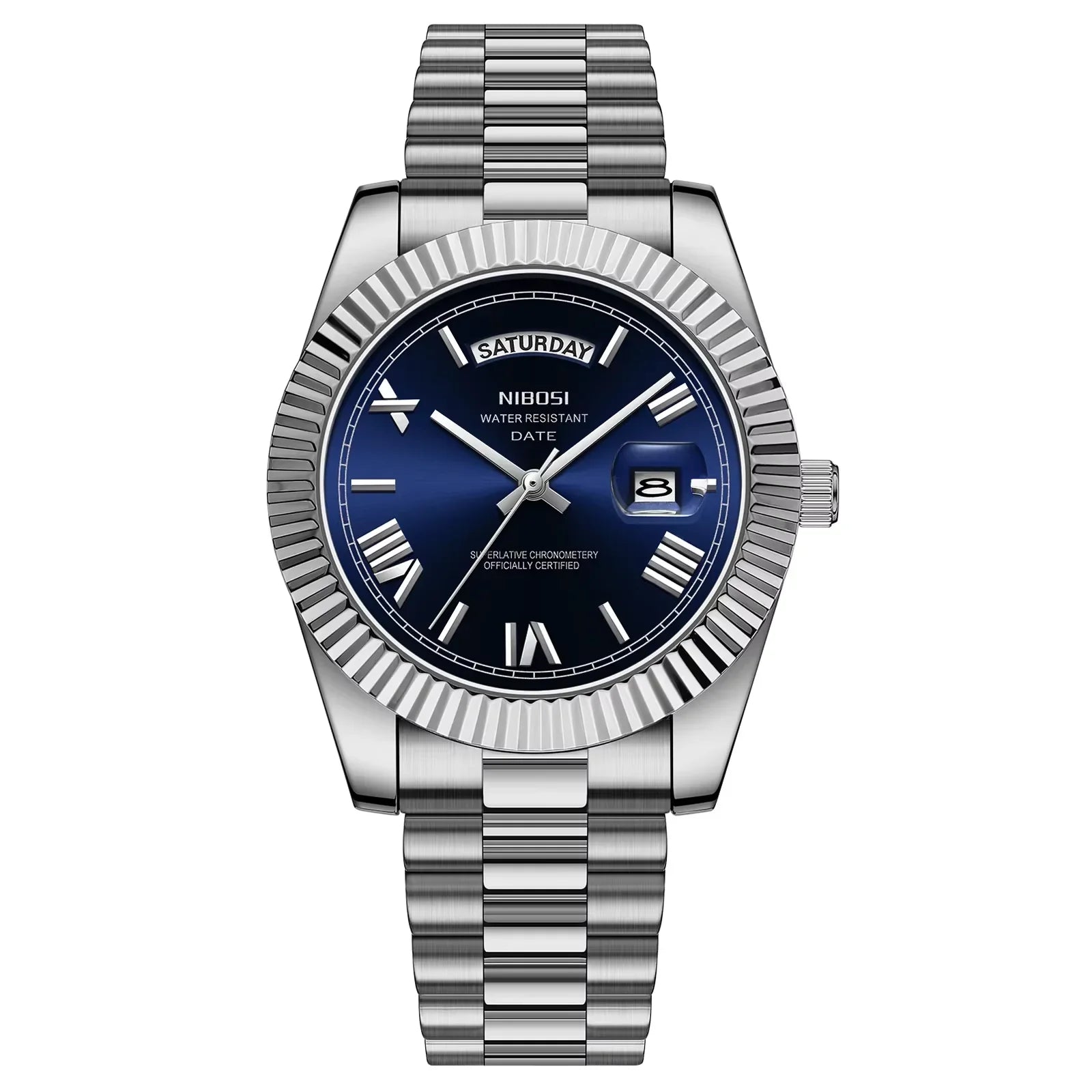 NIBOSI 2628 — Timeless Luxury Quartz Watch
