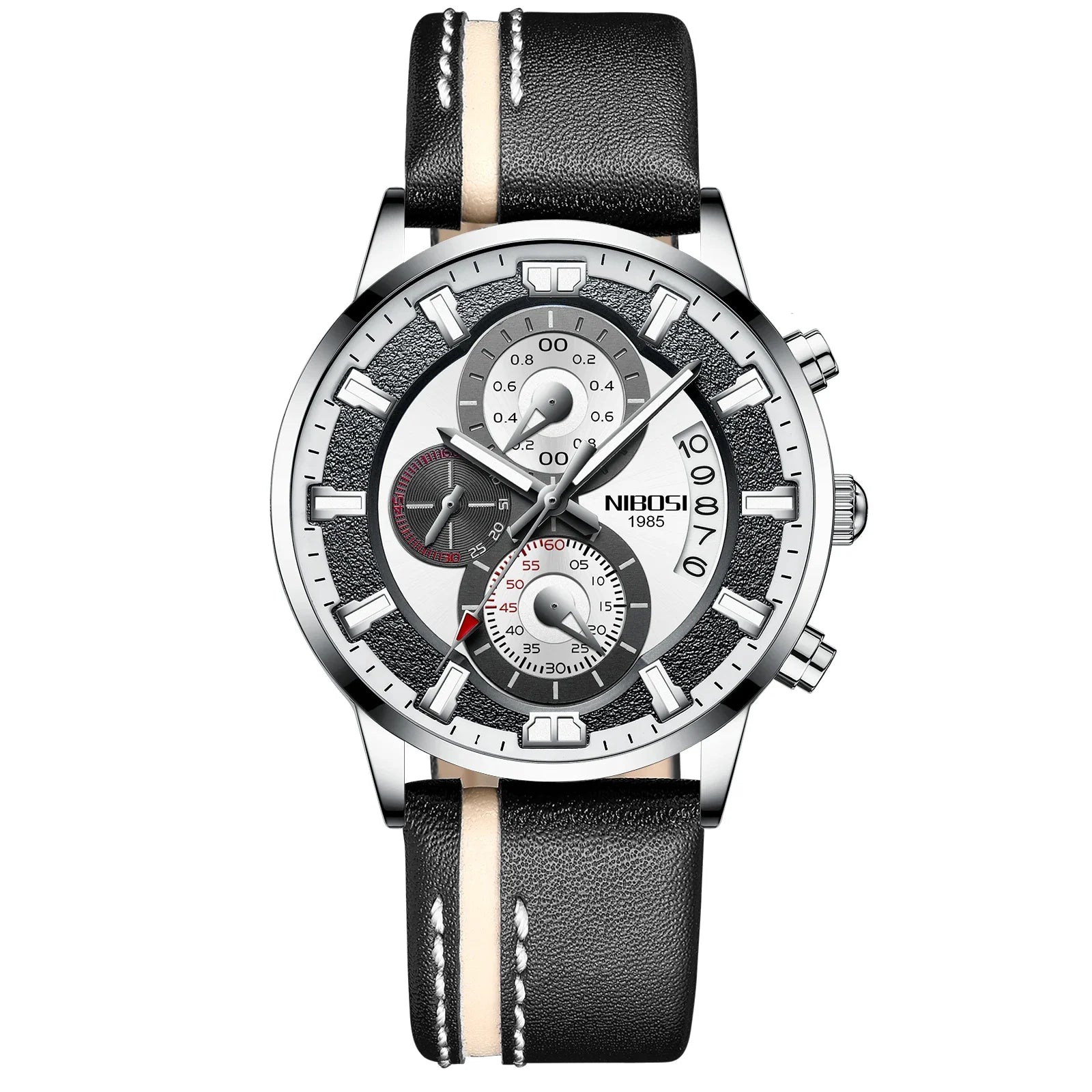 NIBOSI 2382 — Sport Chronograph Waterproof Watch