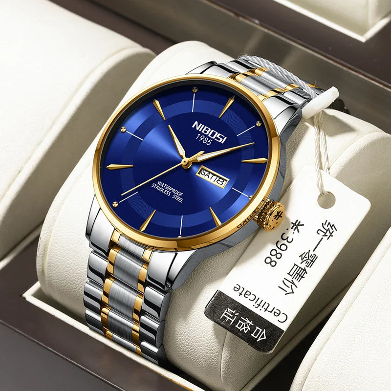 NIBOSI 2607 — Jubilee Roman Classic Watch