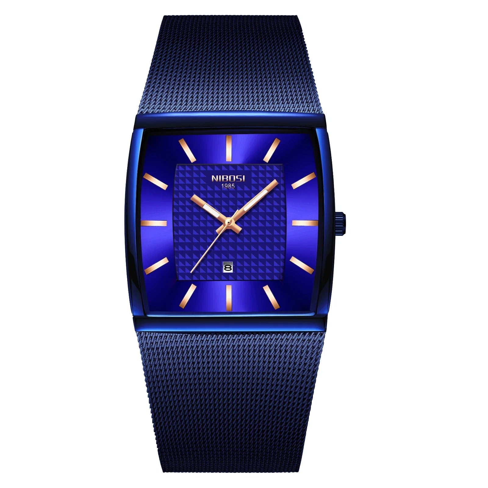 NIBOSI 2376 — Elegant Square Quartz Watch