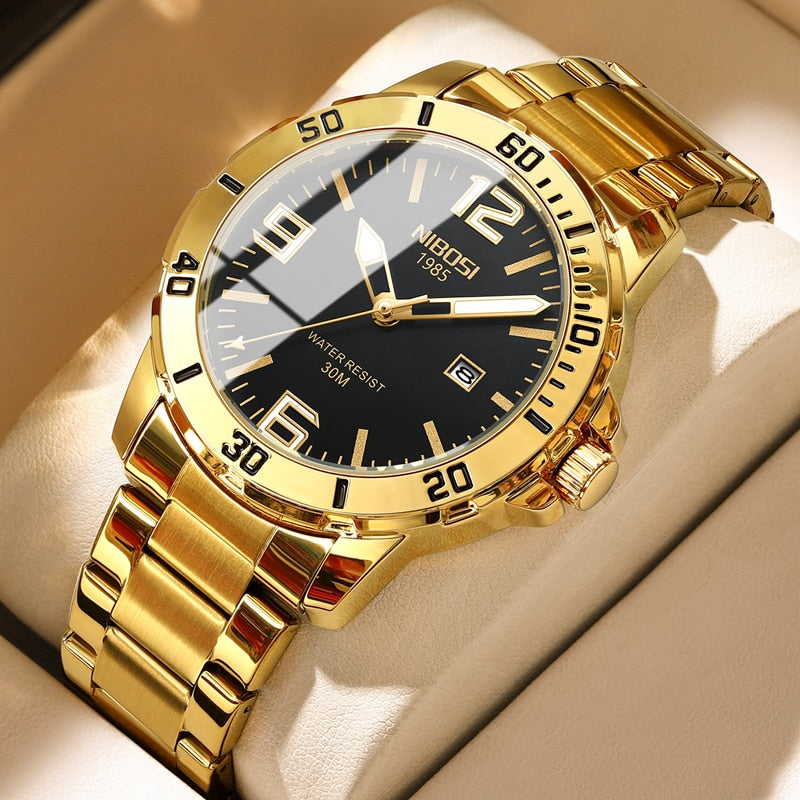 NIBOSI 2589 — Imperial Steel Watch
