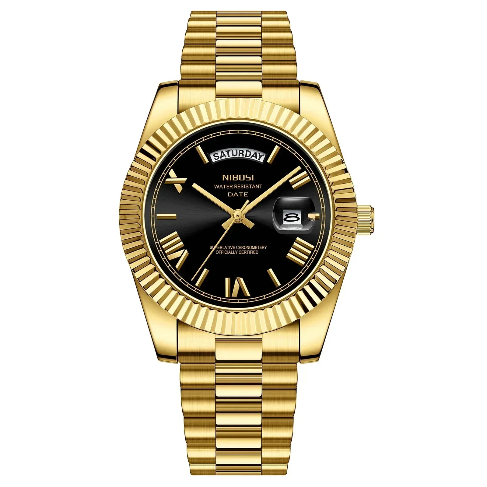 NIBOSI 2628 — Timeless Luxury Quartz Watch