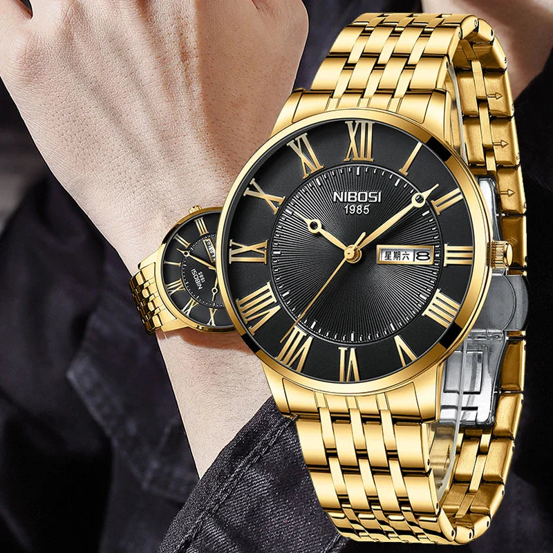 NIBOSI 2527 — Refined Classic Watch