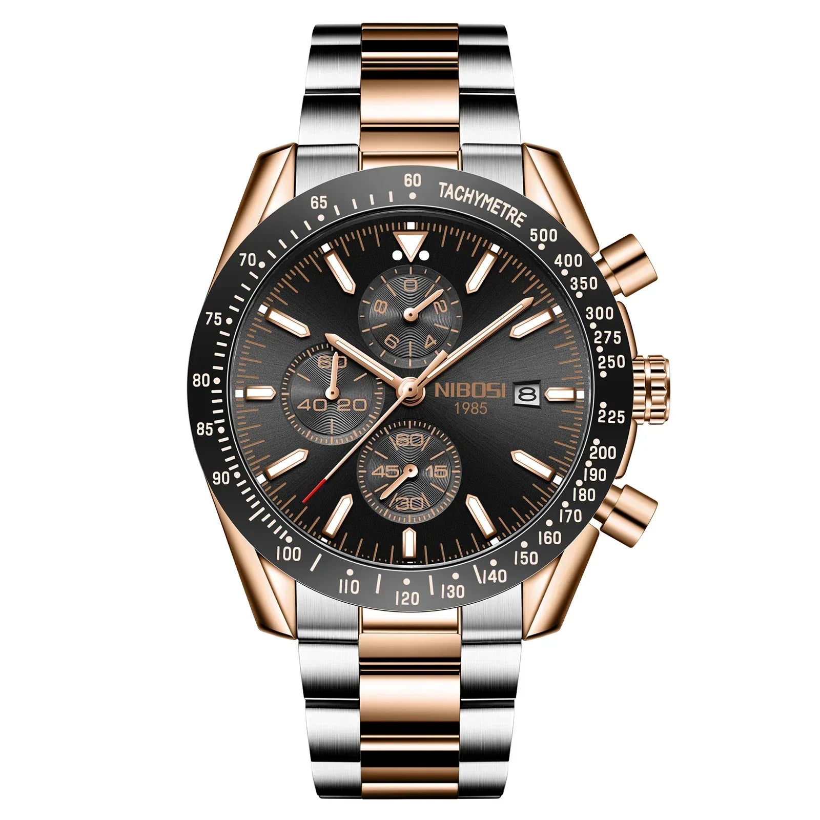 NIBOSI 2615 — Multifunctional Quartz Watch