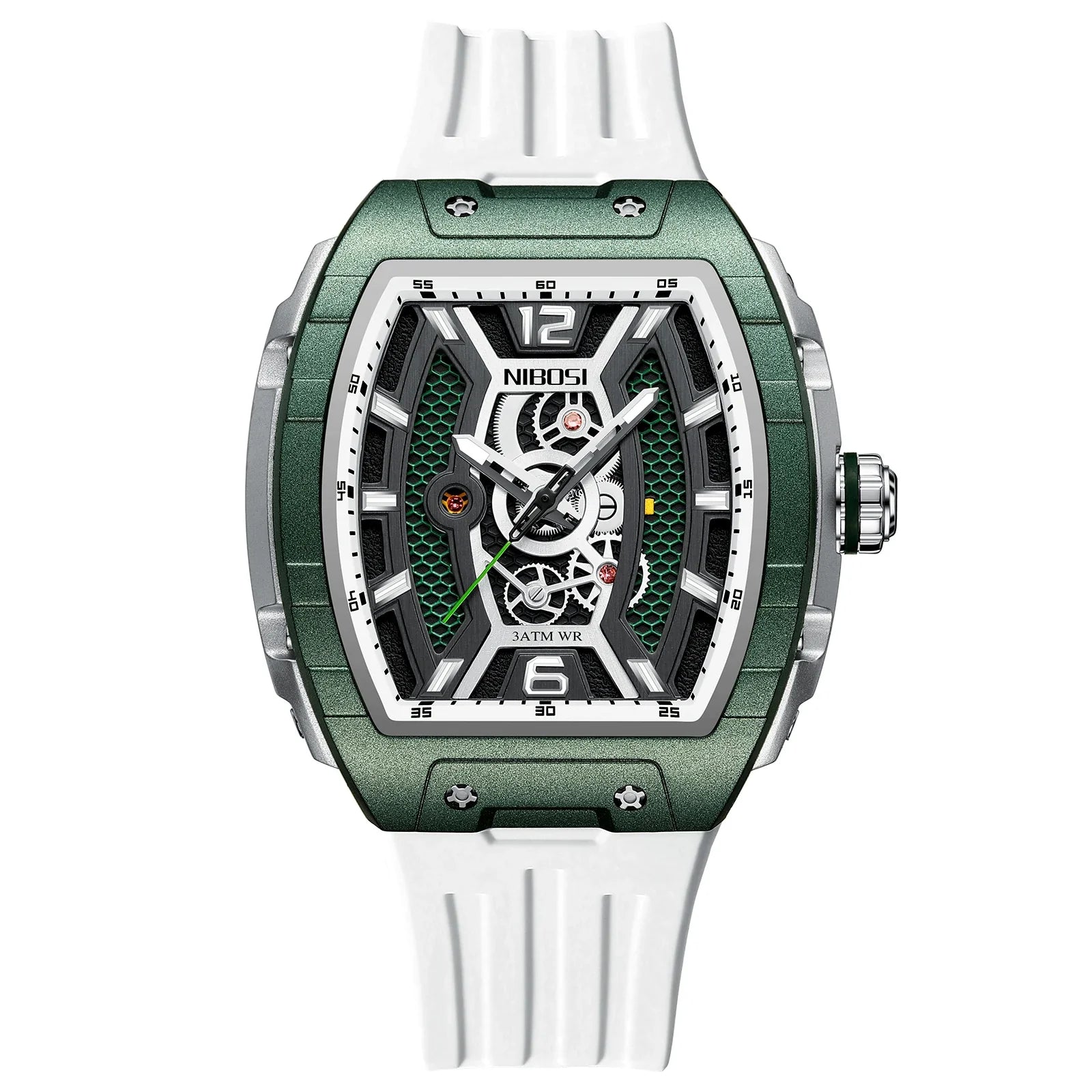 NIBOSI 2701 — Mach Curve Sport Watch