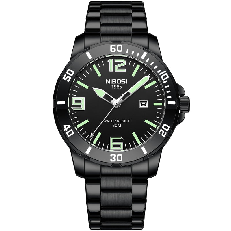 NIBOSI 2589 — Imperial Steel Watch