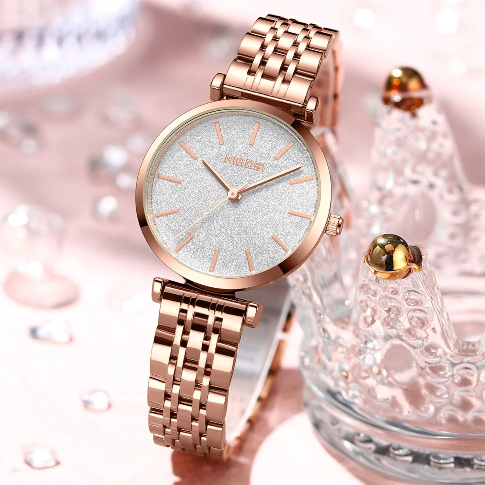 NIBOSI 2650 — Elegant Quartz Women's Watch