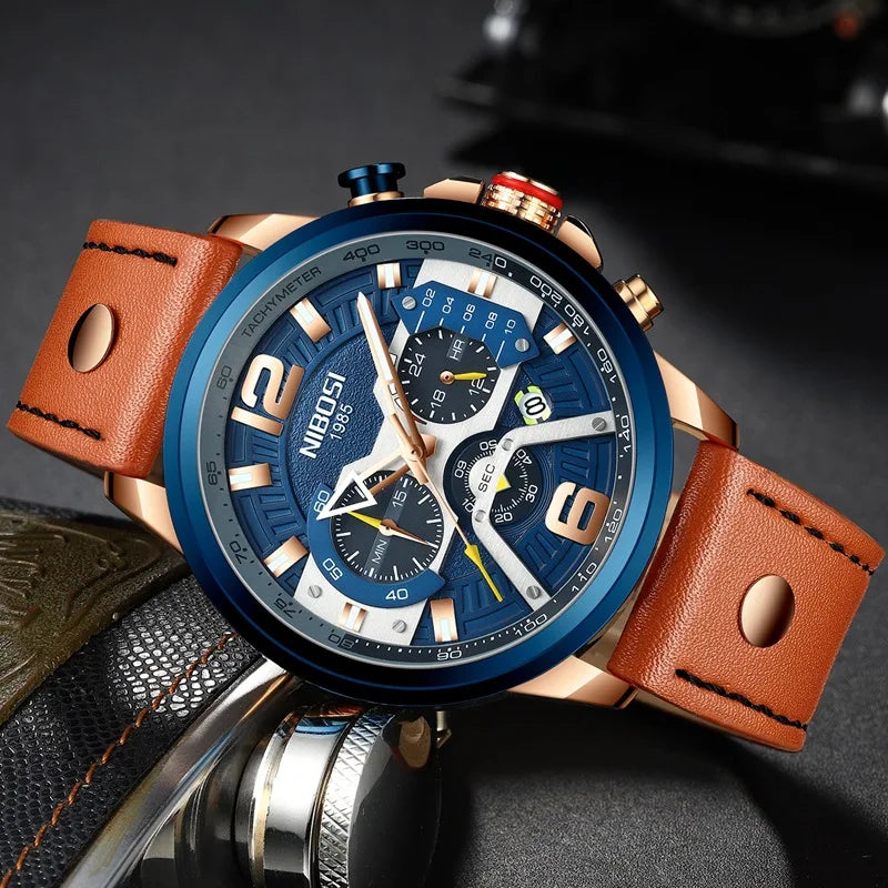 NIBOSI 2373 Grand Touring Chronograph