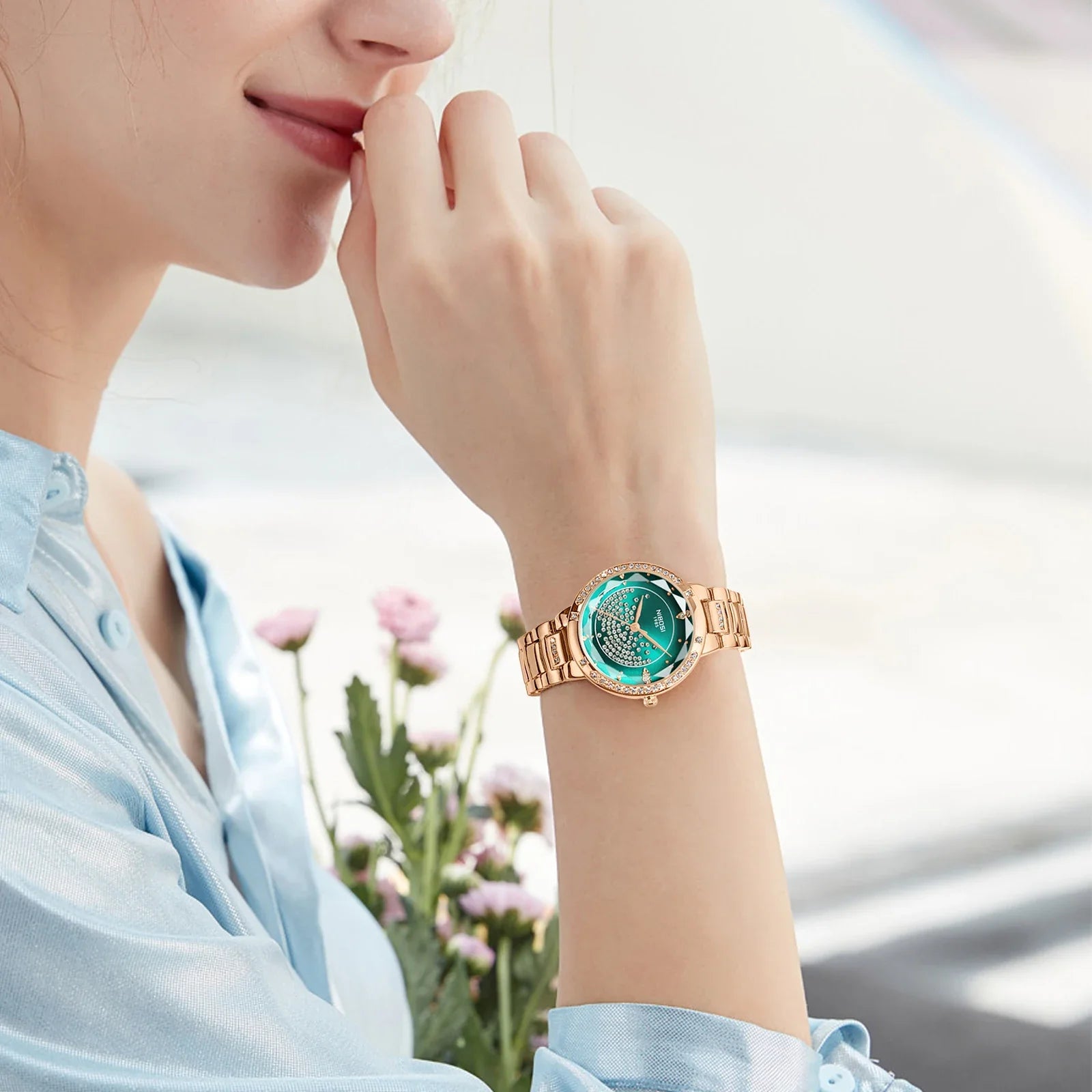 NIBOSI 2687 — Crystal Sky Women's Watch