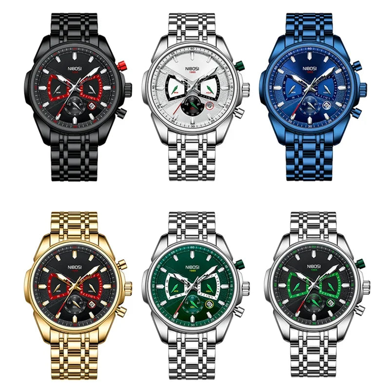 NIBOSI 2508 — Urban Chronograph