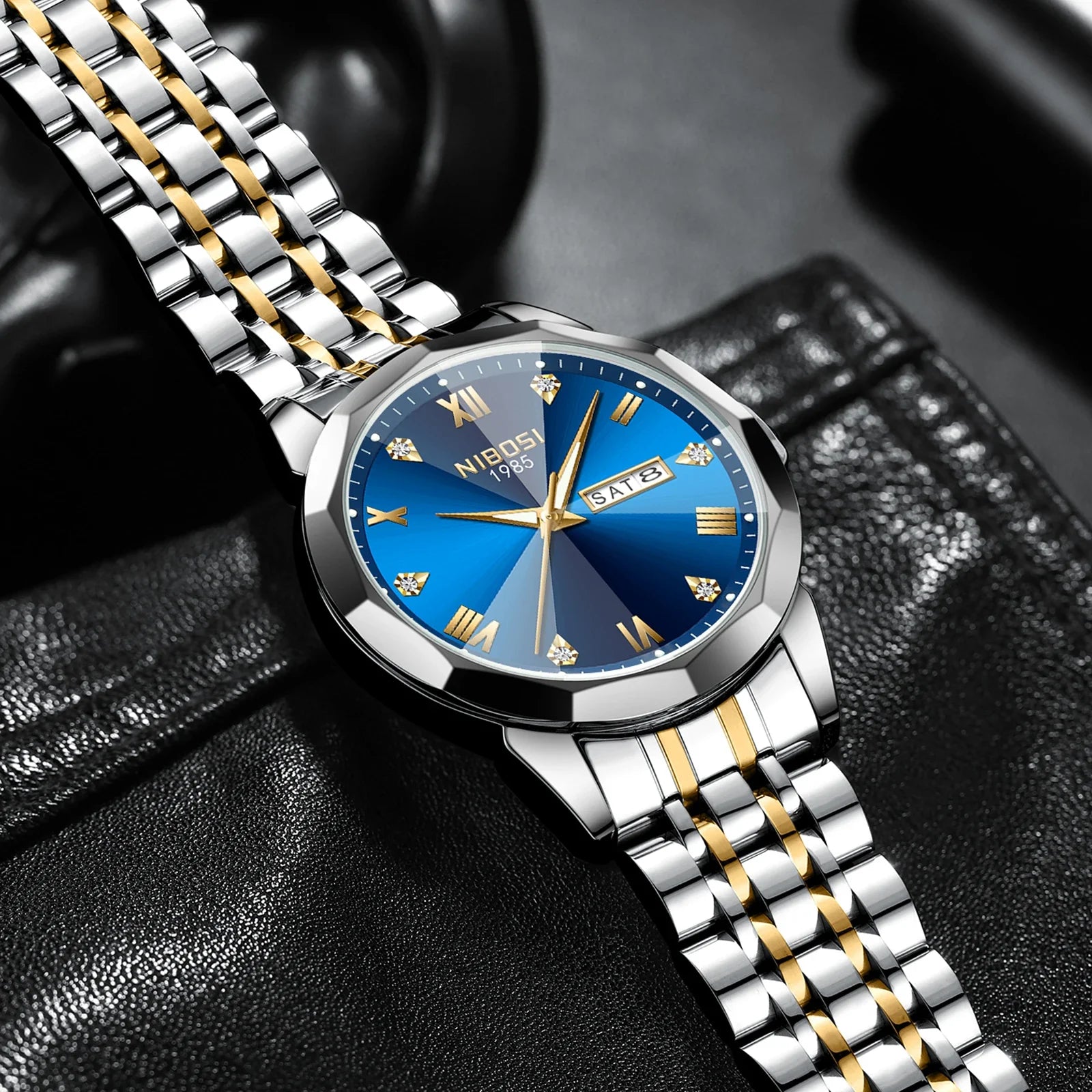 NIBOSI 2623 — Royal Day-Date Watch