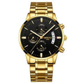 NIBOSI 2309 — Luxury Quartz Chronograph Waterproof Watch