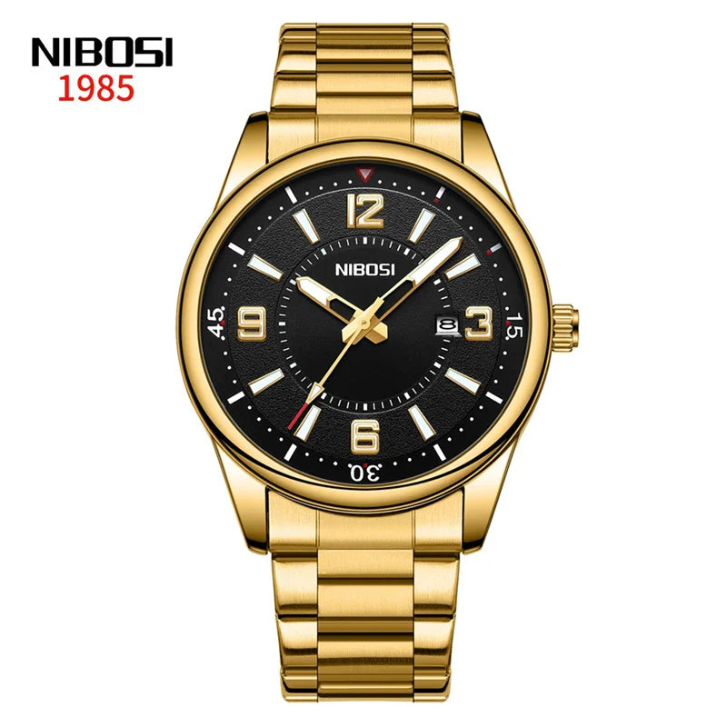 NIBOSI 2629 — Aviator Style Men's Watch