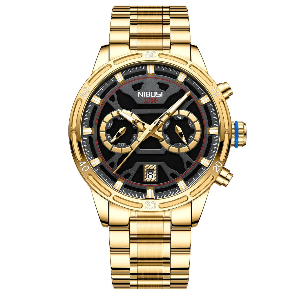 NIBOSI 2537 — Luminous Sport Quartz Watch