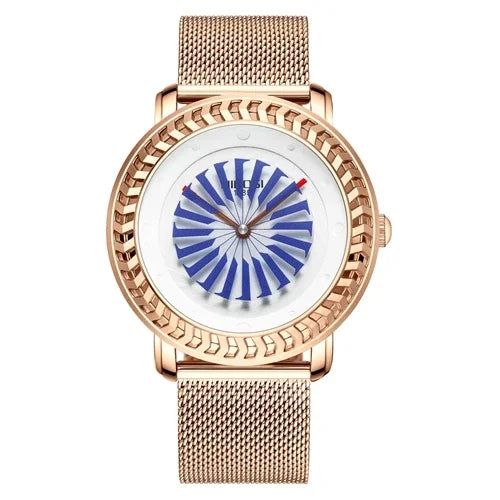 NIBOSI 2367 — Mesh Elegance Watch